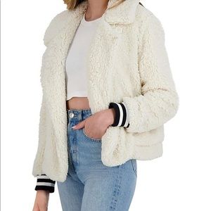 NWOT BB DAKOTA Fleece and Love Jacket Sz S